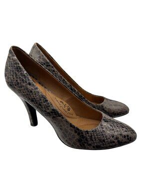 Söfft Womens Snakeskin Print Leather Pumps With 3" Heels size 7.5
